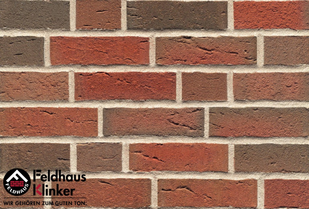 Клинкерный кирпич  Feldhaus Klinker  K689WDF sintra ardor