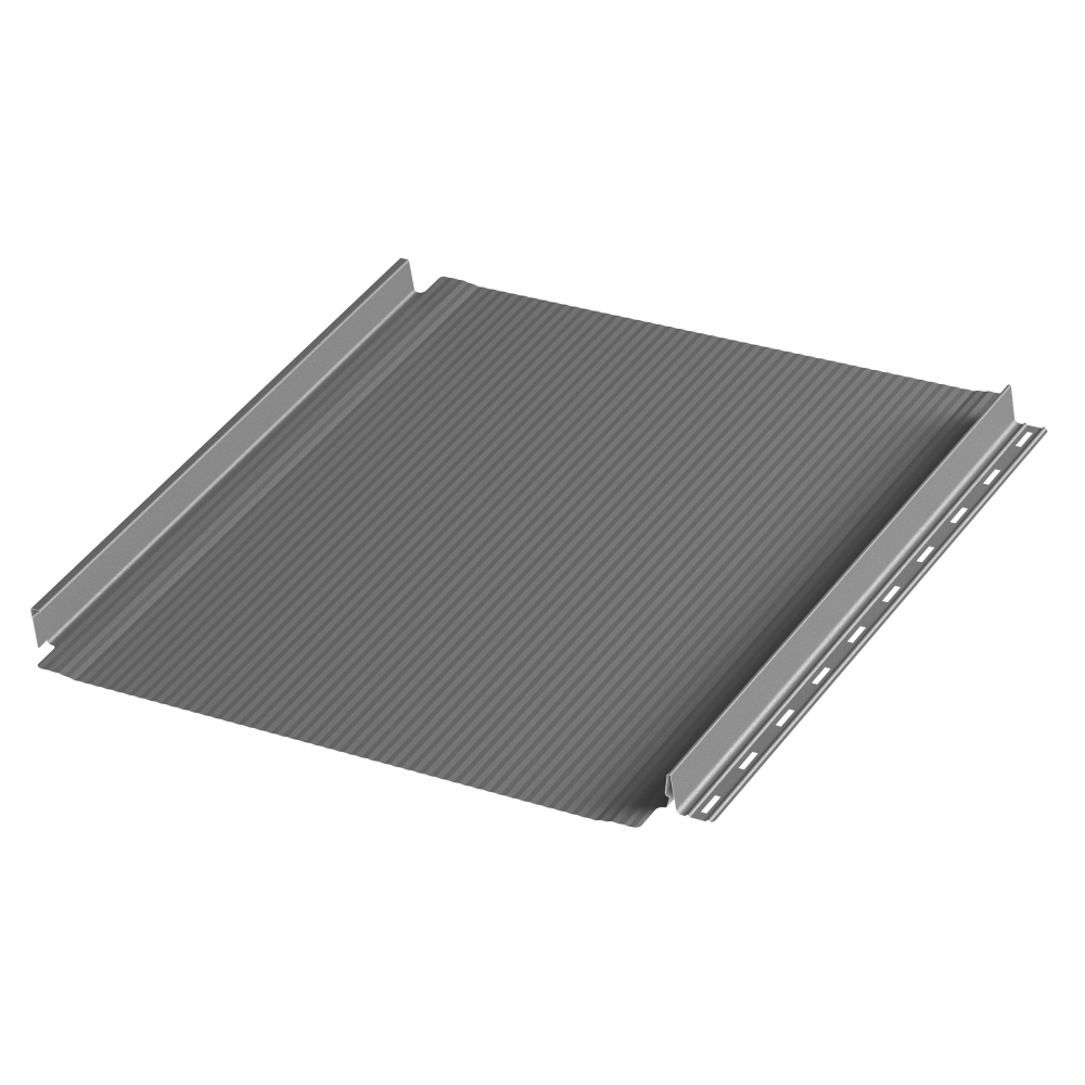 Фальцевая панель AQUACLICK Бриз (без подгиба) мат. (RAL7024) PU (КАШЕМИР)