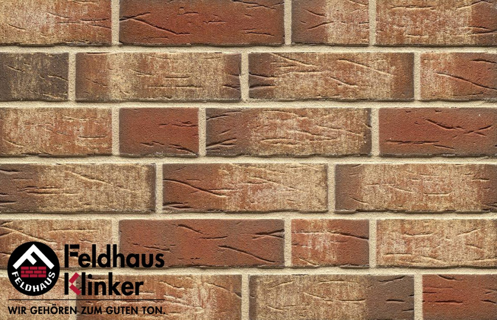 Клинкерный кирпич  Feldhaus Klinker  K690WDF sintra ardor blanca