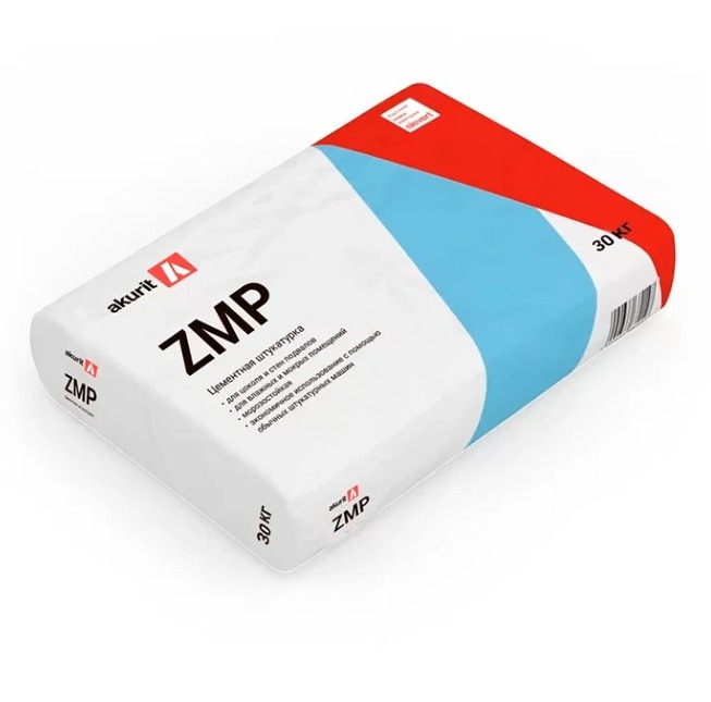 ZMP  Цементная штукатурка, 30 кг