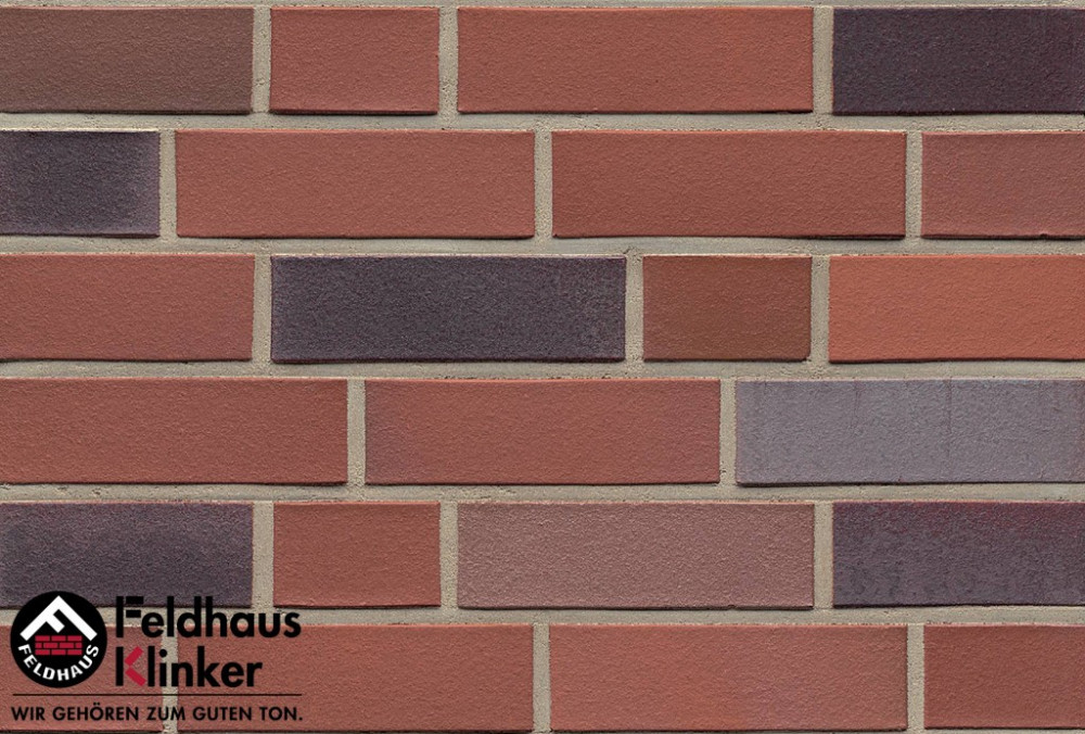 Клинкерный кирпич  Feldhaus Klinker  K364NF 90 lava azur liso